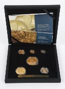 2022 Prince William 40th Birthday Gold Sovereign Definitive Set,