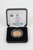 Euro 2020 Gold Proof (22ct) Ten Dollars Solomon Islands,