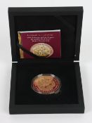 2022 St George and the Dragon Bi-Metallic Gold Proof Twenty Pounds,