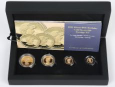2021 Diana 60th Birthday Gold Sovereign Prestige Set,