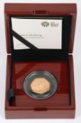 Innovation in Science, Gold Proof 50p, 2019, Stephen Hawking