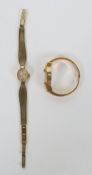 Two ladies Tudor cocktail wristwatches,