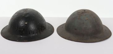 WW1 British Steel Helmet Shells