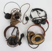 WW2 American Military and other Headsets