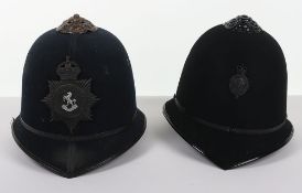 Royal Ulster Constabulary and Kent Night Helmets
