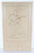 WW2 War Savings Campaign Bakelite Plaque, 'Salute The Soldier Week' 1944.