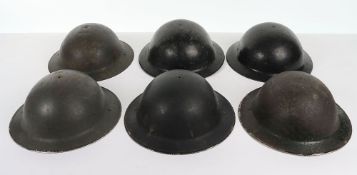 WW2 British Mk.II Steel Helmets and Plasfort Helmets.