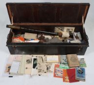 Grouping of Militaria, Housed in a Royal Navy Tin.