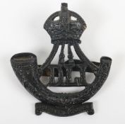 Territorial Battalions Durham Light Infantry Officers Service Dress Cap Badge