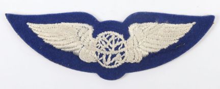WW2 USAAF Navigators Cloth Aircrew Wing
