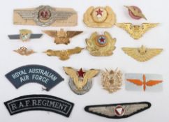 Small Job Lot of Badges in Cloth & Metal to World Military Air Forces.