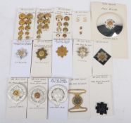 Collection of Badges pertaining to the Scots Guards.