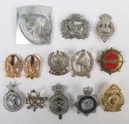 Small Collection of World Police Cap Badges.