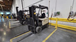 2021 Crown 4 Wheel Sit Down Forklift