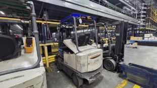 2014 Crown 4 Wheel Sit Down Forklift
