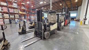 2021 Crown 4 Wheel Sit Down Forklift