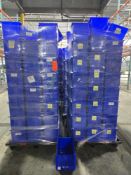 Uline Blue Stackable Storage Bins