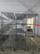 Uline Portable Metro Style Shelving