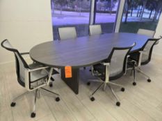 Boat Shaped Conference Table