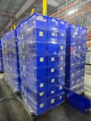 Uline Blue Stackable Storage Bins