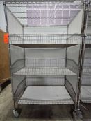 Uline Portable Metro Style Shelving