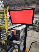 Zebra ZT410 Label Printer w/Monitor and Scanner Gun