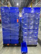 Asst. Uline Stackable Storage Bins