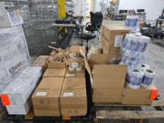 Asst. Paper Plus Shooter Paper, Sealing Tape Thermal Labels, Interface Clear Rolls, and Airplus Air