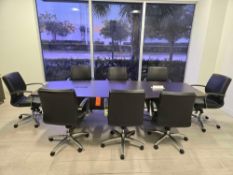Boat Shaped Conference Table