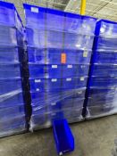 Uline Blue Stackable Storage Bins