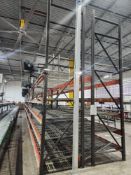 Teardrop Pallet Racking (subject to entirety bid lot 160A) (subject to entirety bid lot 160A)