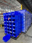 Uline Blue Stackable Storage Bins