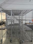 Uline Portable Metro Style Shelving