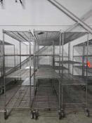 Uline Portable Metro Style Shelving