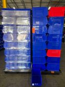 Asst. Uline Stackable Storage Bins