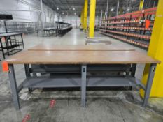 Wood Top Work Benches