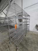 Uline Portable Metro Style Shelving