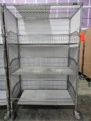 Uline Portable Metro Style Shelving