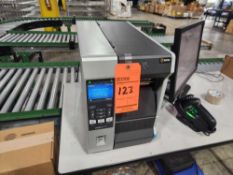 Zebra ZT610 RFID Label Printer w/Monitor and Scanner Gun