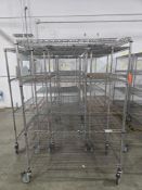 Uline Portable Metro Style Shelving