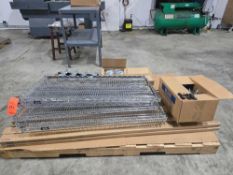 Asst. Uline Portable Metal Wire Shelving