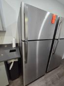 G.E. Stainless Steel Top-Freezer Refrigerator