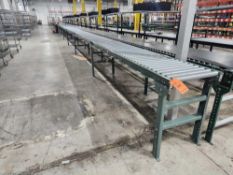 Uline Gravity Roller Conveyor (subject to entirety bid lot 160A)