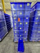 Uline Blue Stackable Storage Bins