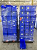 Uline Blue Stackable Storage Bins