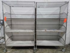 Uline Portable Metro Style Shelving