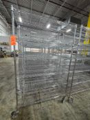 Uline Portable Metro Style Shelving