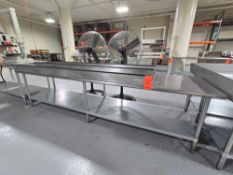 Stainless Steel Bagging Table