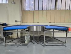 Stainless Steel ODM Food Grade Motorized Conveyor