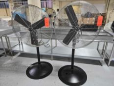 Hampton Bay 30in. Pedestal Electric High Velocity Air Circulating Fans